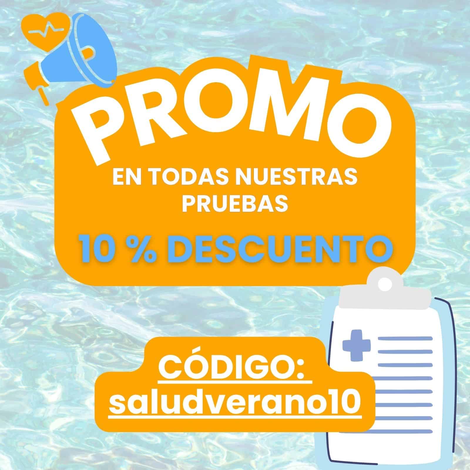 Descuento del 10%.