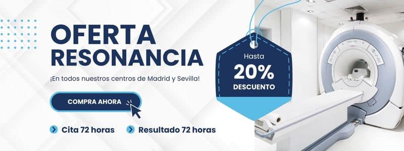 Descuento en resonancia magnética.